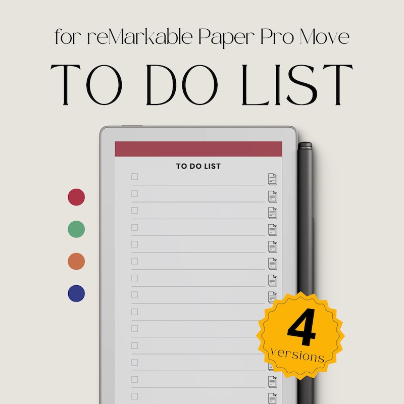 Task Checklist Notebook - Etsy