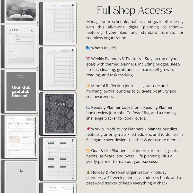 Full Shop Access to Kindle Scribe Collections