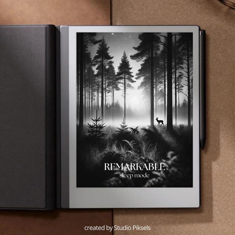 Sleep Screen Bundle for reMarkable 2 & 1 with Forest Scenes