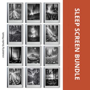 Sleep Screen Bundle for reMarkable 2 & 1 with Forest Scenes