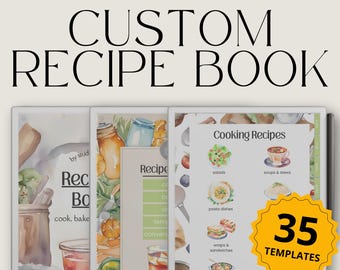 Recipe Book for reMarkable Paper Pro, Digital Cook Book, Recipe Templates for reMarkable, Recipe Tracker,  Meal Planner, Custom Recipe Book