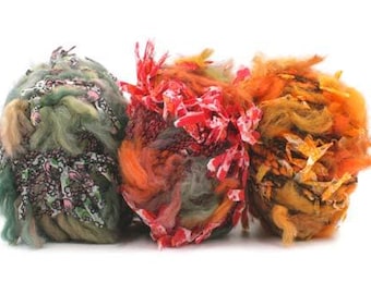 Hilo para ramo Trendsetter: Banderas florales, detalles negros - Súper voluminoso