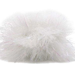 La Furla Metal Yarn by Trendsetter: Metallic Faux Fur Eyelash Yarn
