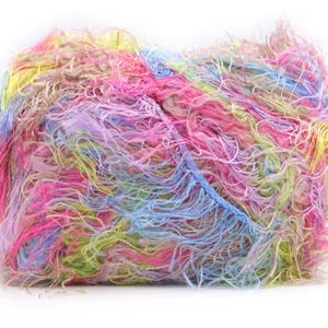 Marrakech Wimpern Garn: Trendsetter Neuheit Garn, Multi-Color Aran Gewicht