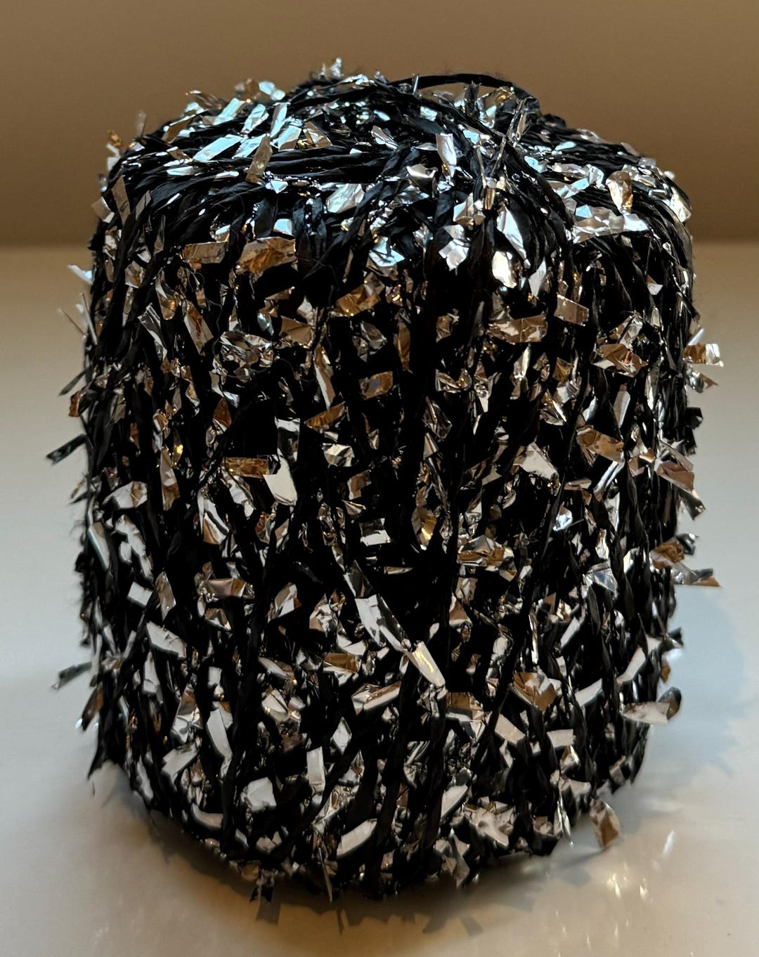 Metallic Raffia Yarn Paper Yarn Raffia Yarn Metallic Flag Ribbon Yarn - Silver Gold Glitter ...