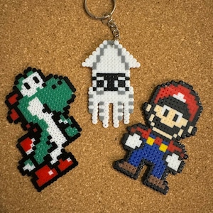 Perler Bead Keychains
