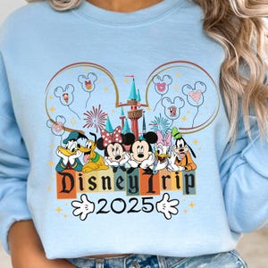 disney trip, minnie mouse, custom hoodie, disney vacation, matching outfits, disneyland crew, disneyworld apparel, disney gifts, magical kingdom, disney castle, custom sweatshirt, family matching, disney crew