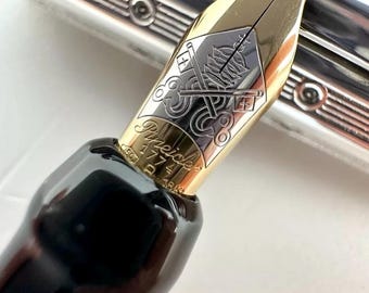 Penna Stilografica Pineider Jubileum Oro 750 Argento 925% fountain
