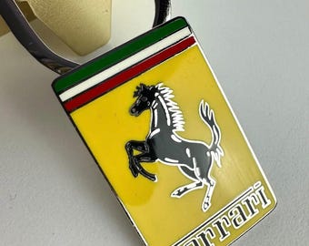Ferrari COINART enamel key ring Original vintage Ferrari F40 key holder