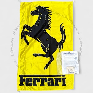 Official Ferrari dealership flag Fahnen Herold Wilhelm Frauenhoof