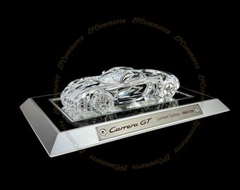 Porsche Carrera GT Swarovski 1:43 limited edition crystal model car