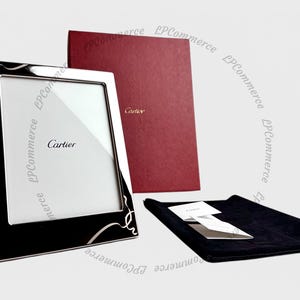 Cartier NOS Santos photo frame photo holder design