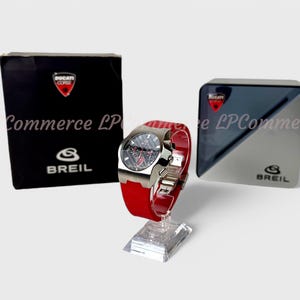Breil Ducati Corse NOS unisex carbon watch chronograph box