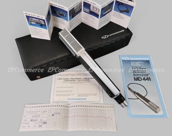 Sennheiser MD 441-U vintage box microphone XLR dynamic microphone