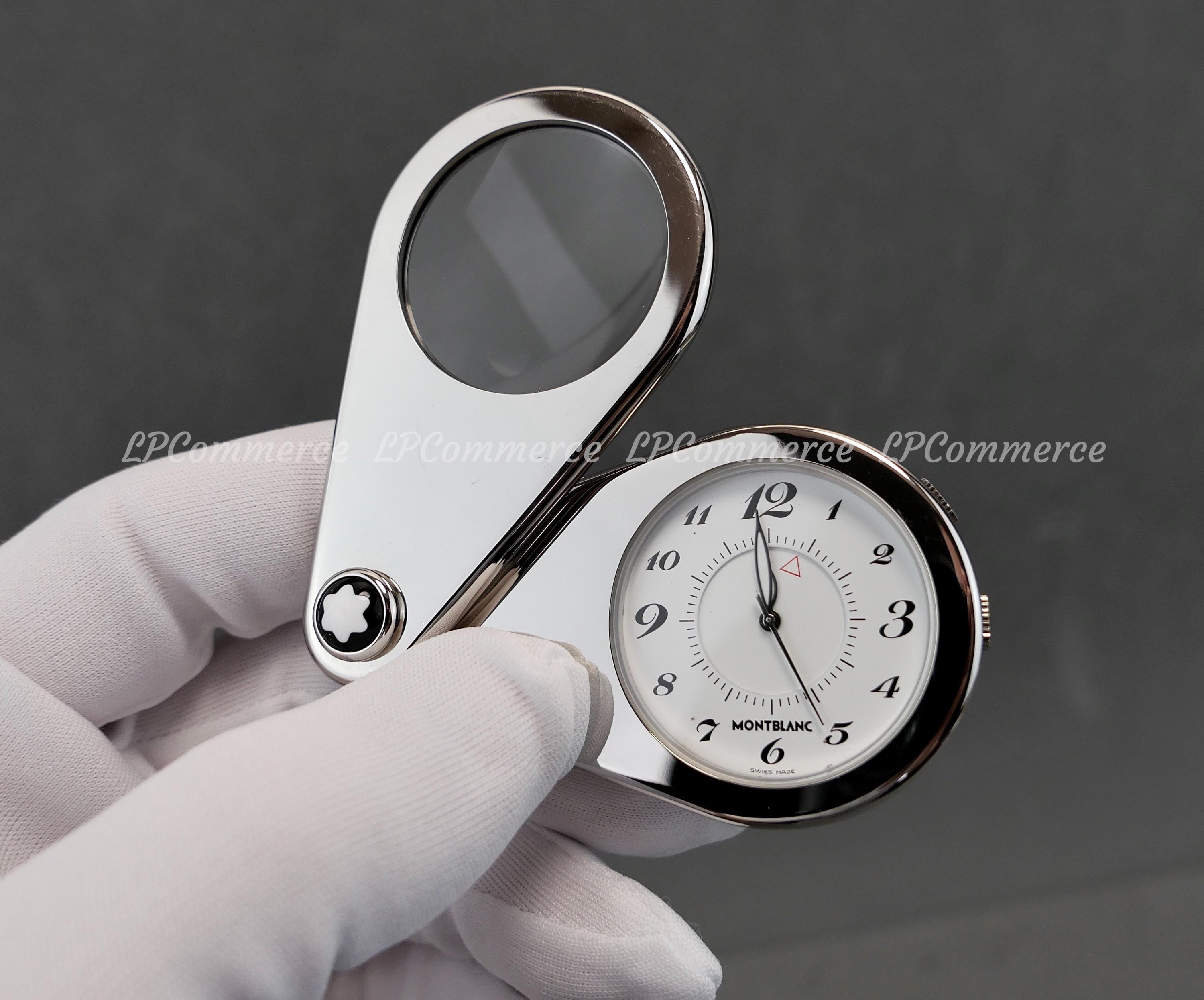 アンティーク　Montblanc 置時計 Montblanc Travel Clock - Etsy