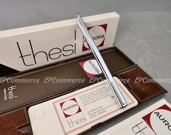 Aurora Thesi design ballpoint pen, Zanuso vintage box