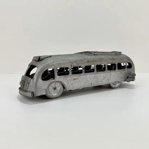 Marchesini MLB tin toy bus Alfa Romeo bus tin toy