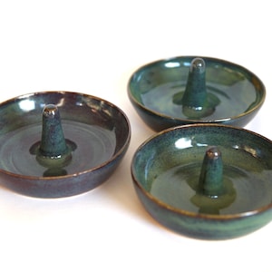 Porta anelli in ceramica/porta anelli/piatto porta anelli/piatto porta gioielli - fatto a mano