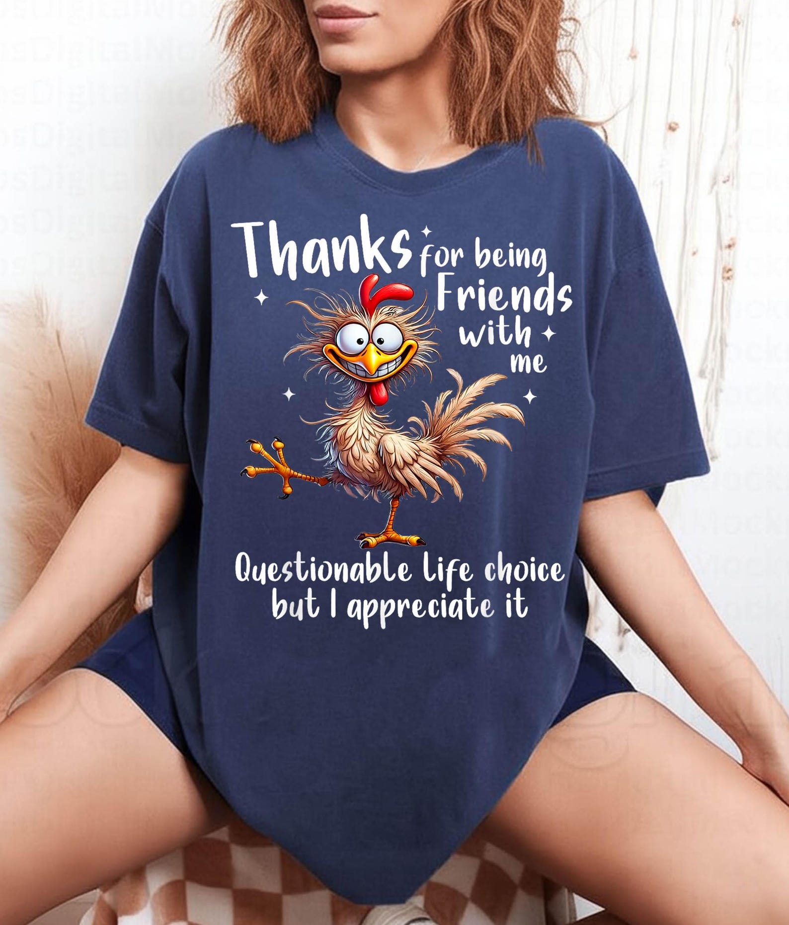 Thanks for Being Friends With Me Questionable Life Choice Shirt ...