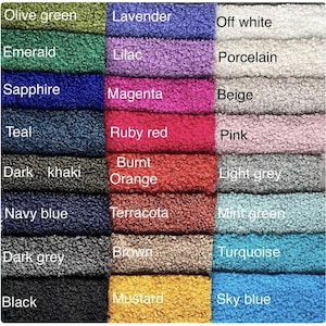 Teddy Bouclé Fabric Pre-Cut 45x50 cm – Soft Textured Fabric for Crafts, Dolls, Patchwork & DIY Sewing Projects