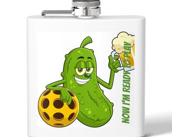 Borraccia in acciaio inossidabile Picklers, 6 once
