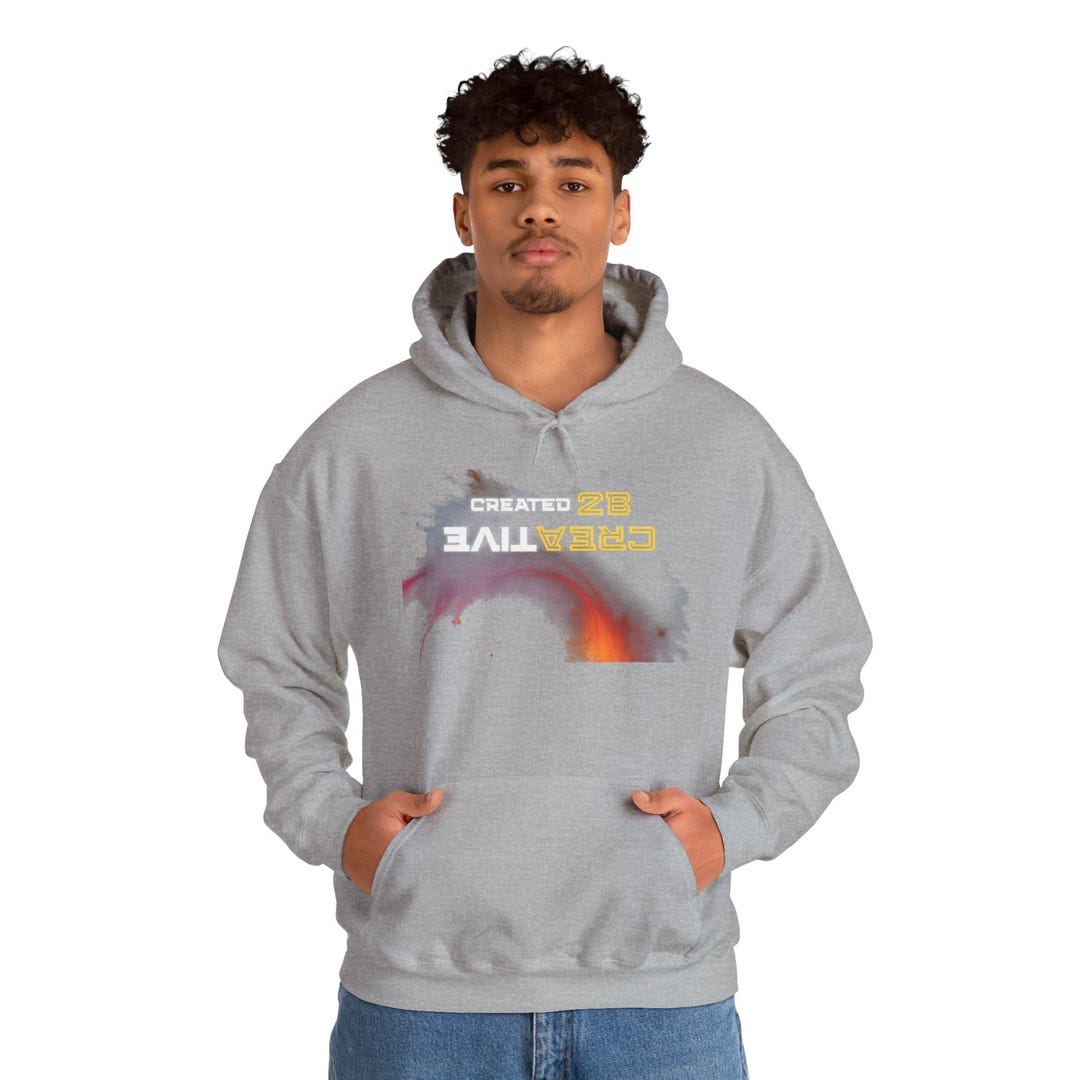 Inspiring Motivational Created 2B Creative Unisex Heavy Blend™ Hooded ...