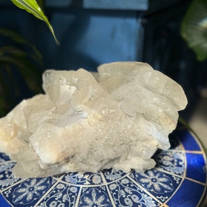 UV Reactive Calcite Cluster, 13 LBs