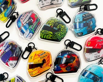 2026 F1 Helmet Keychain