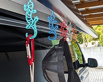 VW T6/T6.1 California Beach/Coast/Camping Organizer for Awning/Camping Storage for Towels/Campervan Accessories VW Bulli