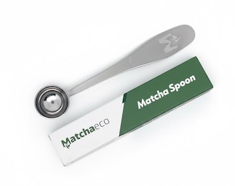Cuchara para matcha de acero inoxidable/Matchaeco: 1 g