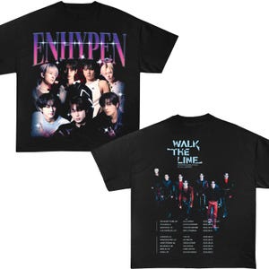 Pre-Order) ENHYPEN [WALK THE LINE] Ringer T-Shirt – KPOP2U_Unnie