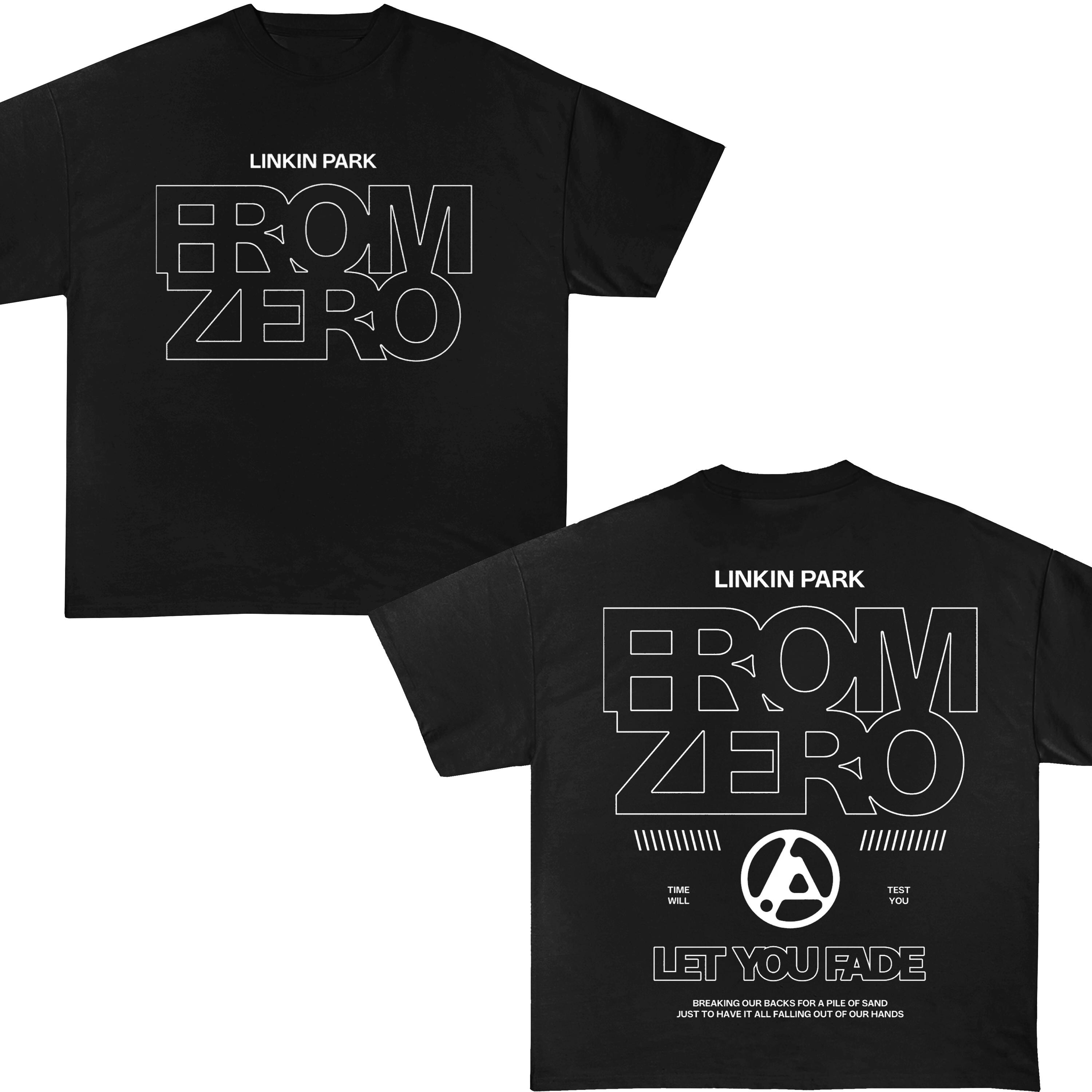 Linkin Park FROM ZERO WORLD TOUR Tシャツ M From Zero World Tour 2024 Black Tee – Linkin Park Store