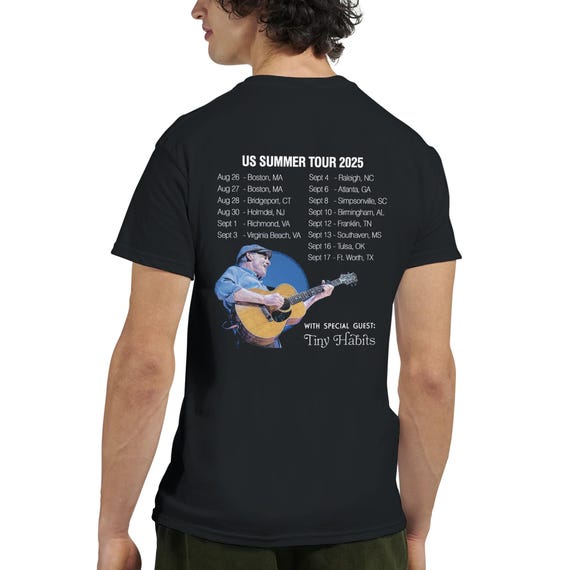 James Taylor SUMMER TOUR '83 Tシャツ James Taylor Summer Tour 2025 Shirt, James Taylor 2025