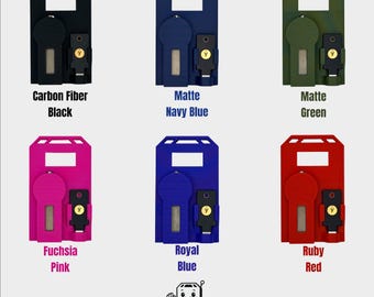 Portacredenciales RSA + YubiKey: Impresión 3D - Soporte retráctil para hasta 3 tarjetas