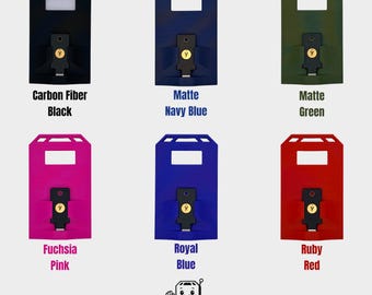 Porta credencial YubiKey: impreso en 3D - Soporte retráctil para hasta 3 tarjetas