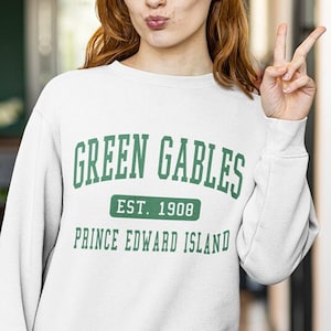 Anne of Green Gables SWEATSHIRT Anne of Green Gable Gifts Literary T-Shirt Gift for Reader Gilbert Blythe Lit Fabric Long Sleeve Apparel