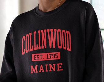 Dark Shadows Sweatshirt or Hoodie Collinwood Collinsport Maine Shirt Horror TV Tshirt Gothic Apparel Show Barnabas Collins Shirt Goth House