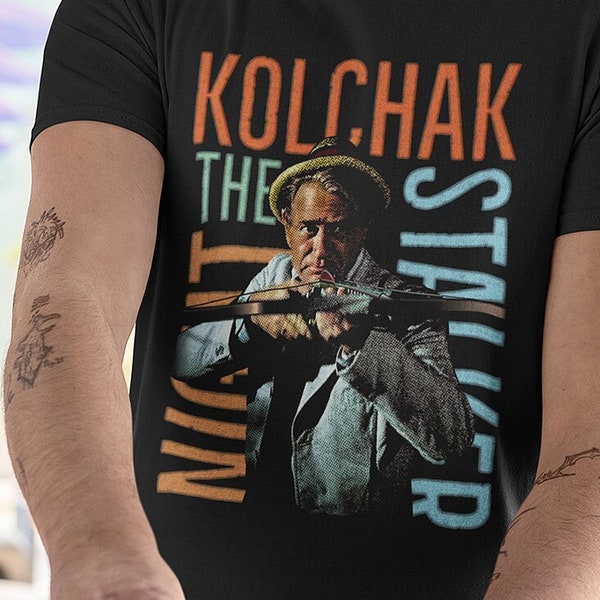 Kolchak The Night Stalker T-Shirt by HomeStudio Horror In The Heights Kolchak Tee Shirt Carl Kolchak T Tshirt Horror Carl Kolchak Tees