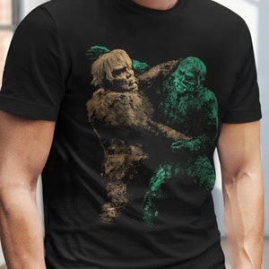 The War of the Gargantuas Shirt Kaiju Tees Classic Monster T-Shirt Horror Fan Tee Vintage Monsters T-Shirts Old Horror Shirts