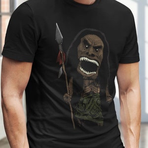 Trilogy Of Terror Shirt Zuni Doll T-Shirt 70s Horror T-Shirts Scary Classic Shirts Halloween Tees 1970s Made For  T Shirt Goth Tops
