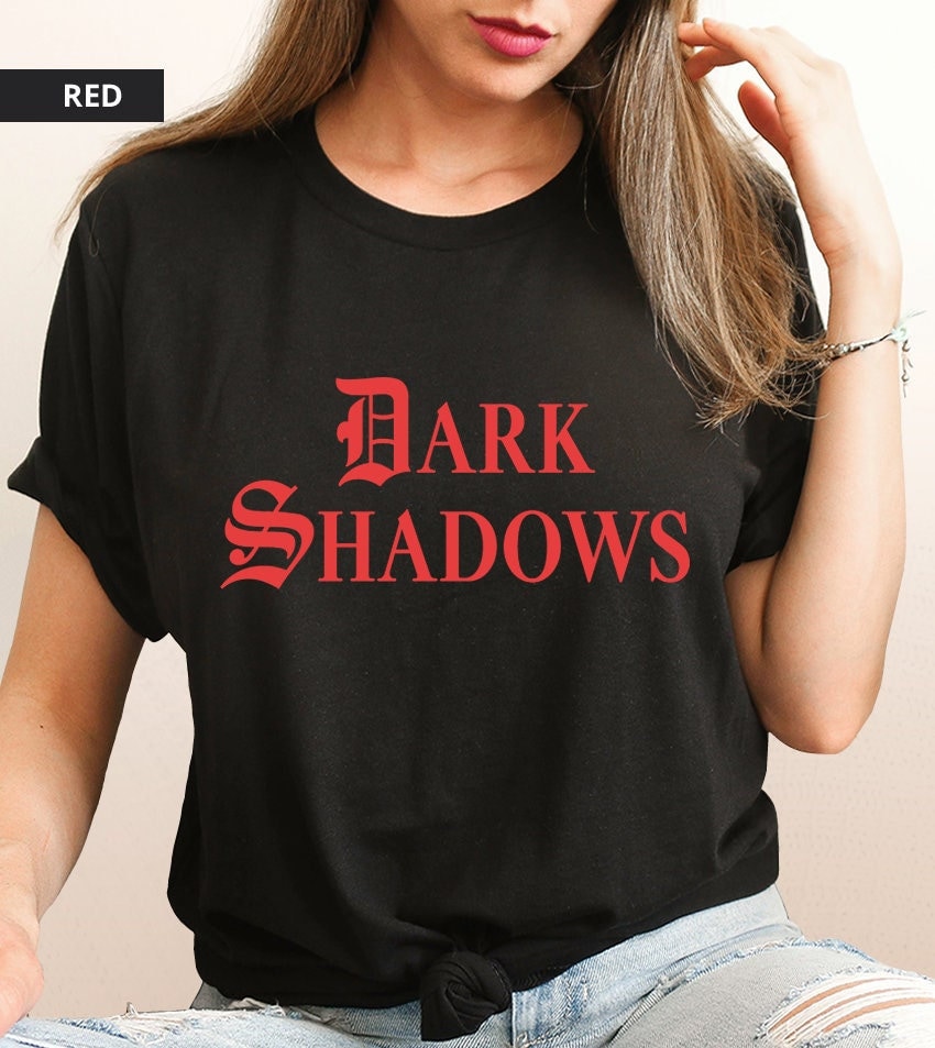 Discover Dark Shadows Tee Classic Horror Gothic Tshirt