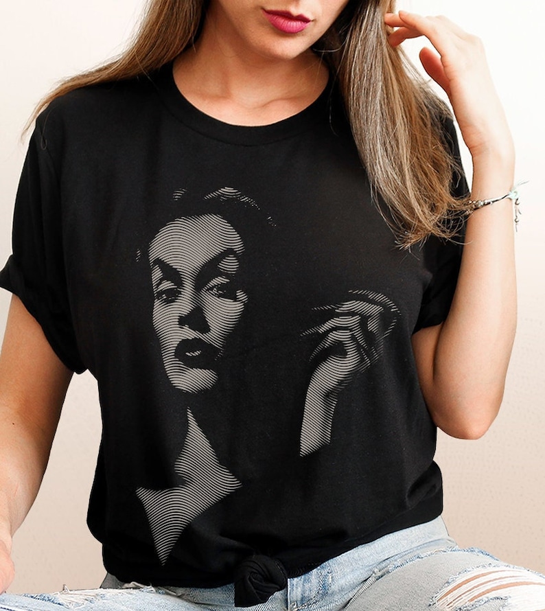 Unisex Vampira Sweatshirt Goth Vampire Pin-up Horror