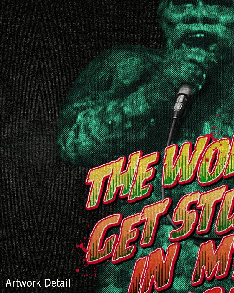 The War of the Gargantuas Shirt Kaiju Tees The Words Get Stuck In My Throat Classic Monster T-Shirt Horror Fan Tee Vintage Monsters T-Shirts image 3