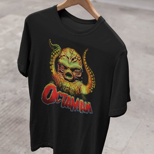 Octaman 1971 Retro Shirt Cult Classic TShirt Horror Monster Tee Octopus Man T-Shirt Cool Unisex T-Shirts 70s Top T Shirt Tee Merch 4xl 5xl image 3