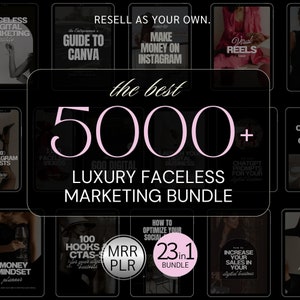 5000 MRR Faceless Digital Marketing Bundle | Faceless Digital Marketing | Faceless Marketing | Faceless Videos | Faceless Marketing Bundle