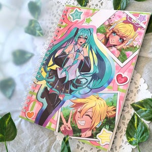 REUSABLE STICKER BOOK Vocaloid & Death Note