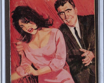 Pulp Paperback Magnet 3 x 4 inch campy cover art mature BABY FACE