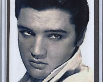 Pulp Paperback Magnet 3 x 4 inch campy cover art mature ELVIS LIVES