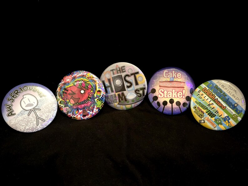 NEW BFDI Button Pin Collection 2 | Battle for Dream Island - Etsy
