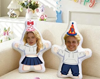 Almohada facial personalizada: Peluche de regalo de broma personalizado para el 30 cumpleaños